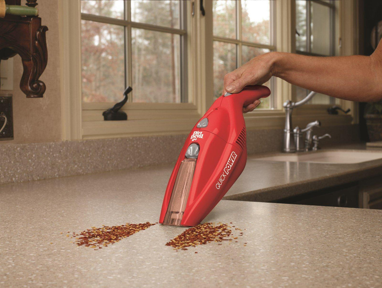 Quick Power 7.2V Cordless Hand Vacuum