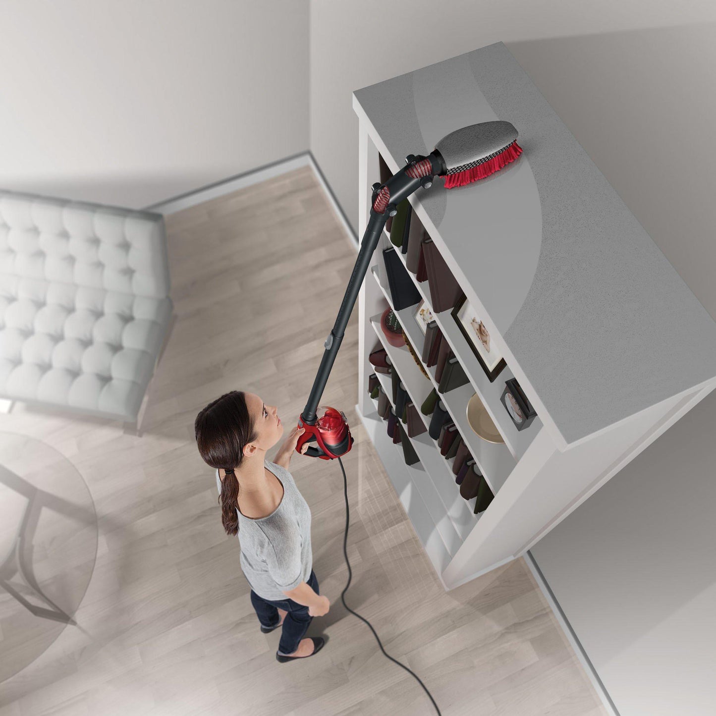360° Reach Power Corded Stick Vacuum